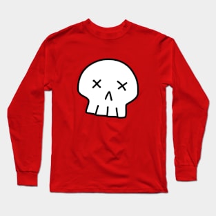 Cute skull (dead 💀) Long Sleeve T-Shirt